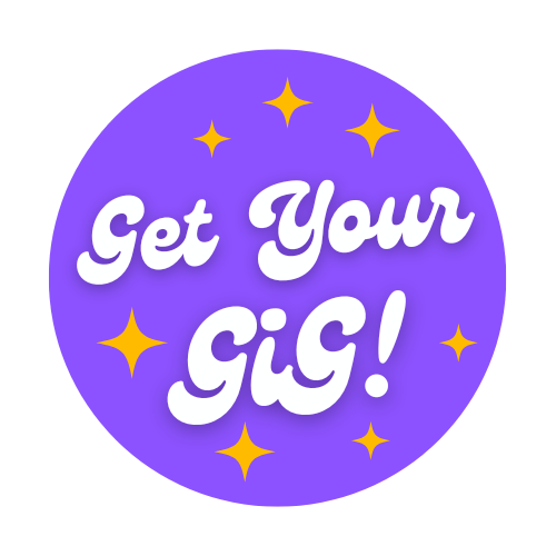 GetYourGig! logo - Transparent